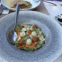 Artichoke dish. Amazing!   at Milia Traditional Village in Crete