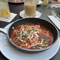 Vegan shakshuka  at Twentysix in Budapest