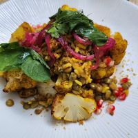 Roasted Cauliflower at Twentysix in Budapest