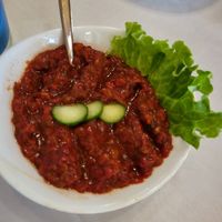 winter pepper salad at Park Ginovci in Ginovtsi