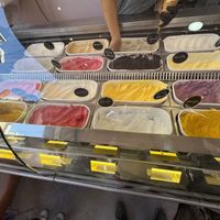 Choix de glaces  at Oui Oui - Saint-Gilles in Brussels
