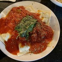 Vegan ravioli   at Corleone's Trattoria in Savannah