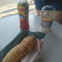 They have all kind of plant-based milks. The coffee was good at Zorbas Bakery in Ayia Napa