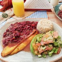 Menu del día at Dicha Chibcha in Villa De Leyva