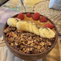 Raspberry Acai Bowl  at Açaï & You - Rue Dauphine in Paris