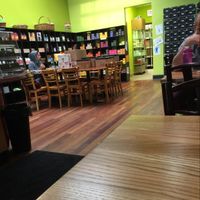 sitting here at B'Gabs Goodies in Chicago