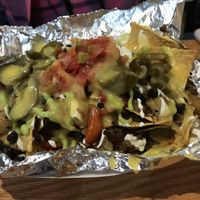 Nachos w/cheese from sunflower seeds at B'Gabs Goodies in Chicago