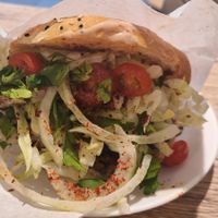 Kebab at Plänty Sandwiches in Munich