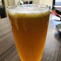 Golden Berry juice   at Marvelous Vegan Plant Power Food in Bogota