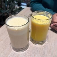 Delicious fruit juices at Marvelous Vegan Plant Power Food in Bogota