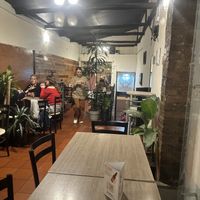 Inside  at Marvelous Vegan Plant Power Food in Bogota