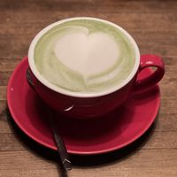 Oatmilk macha latte - Tranquil, Hanoi  at Tranquil. in Hanoi