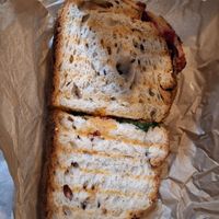 Toasted vegan sandwich at RóCo Café in Dublin