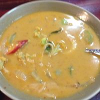 I think it was either green or penang curry at Beetroot Stories Cafe in Chiang Mai