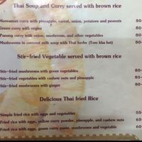 Another look at the menu at Beetroot Stories Cafe in Chiang Mai