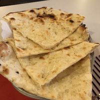 Garlic Naan (vegan)  at Taj E India in Gummersbach