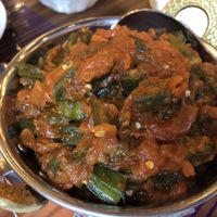 Bhindi Masala  at Taj E India in Gummersbach