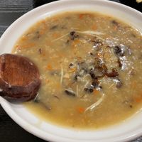 R2 Wild Mushroom Congee  at Vegedelight in Markham