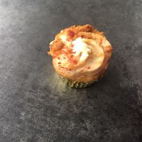 Mini vegan donut at Lola's Cupcakes - Kings Cross in North London