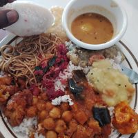 Vegan buffet! at Amma's Kitchen in Cincinnati
