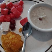 Vegan rice pudding! at Amma's Kitchen in Cincinnati