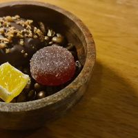 Petit fours at Aurora in Edinburgh