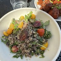 Quinoa salad made Vegan  at Side Street Kitchen in Point Reyes Station