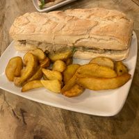 BOCATA "BABA GANUSH"  at Milana Beerhouse Paraíso in Valladolid