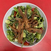 ensalada del diez (no black olive)  at Fresh & Co in Mexico City