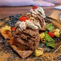 Cinnamon Bunuelo at Penelope's Vegan Taqueria in Chicago