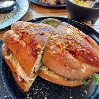 pambazo/torta   at Penelope's Vegan Taqueria in Chicago