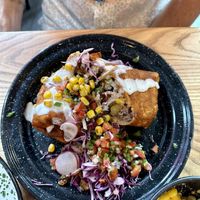 chimichanga  at Penelope's Vegan Taqueria in Chicago