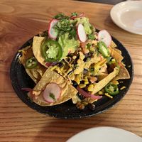 nachos locos  at Penelope's Vegan Taqueria in Chicago