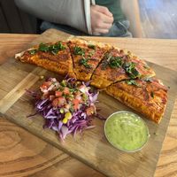 quesadilla grande  at Penelope's Vegan Taqueria in Chicago