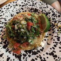 Taco at Penelope's Vegan Taqueria in Chicago