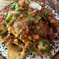 Nachos “appetizer"  at Penelope's Vegan Taqueria in Chicago