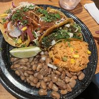 Tacos Dorado Dinner  at Penelope's Vegan Taqueria in Chicago