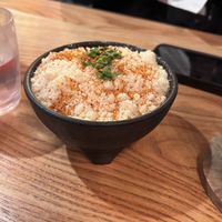 Elote in a bowl   at Penelope's Vegan Taqueria in Chicago
