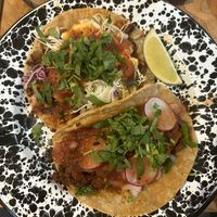 Soy chorizo & cauliflower al pastor  at Penelope's Vegan Taqueria in Chicago
