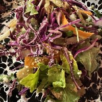 The awesome salad    at Penelope's Vegan Taqueria in Chicago