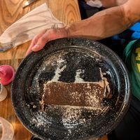 Pie pie my darling cake at Penelope's Vegan Taqueria in Chicago