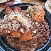 Enchiladas   at Penelope's Vegan Taqueria in Chicago