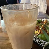 Horchata  at Penelope's Vegan Taqueria in Chicago