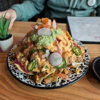 Nachos Locos at Penelope's Vegan Taqueria in Chicago