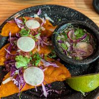 Quesabirria at Penelope's Vegan Taqueria in Chicago