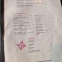 Menu at Penelope's Vegan Taqueria in Chicago