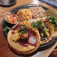 Tacos at Penelope's Vegan Taqueria in Chicago