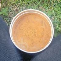 Horchata at Penelope's Vegan Taqueria in Chicago