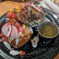 Chimichanga   at Penelope's Vegan Taqueria in Chicago