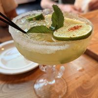 Jalapeño Zero Proof Margarita  at Penelope's Vegan Taqueria in Chicago
